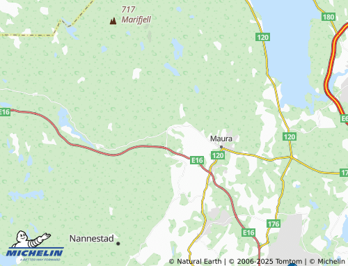 MICHELIN Vollaugmoen map - ViaMichelin