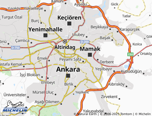 MICHELIN Ertuğrulgazi map - ViaMichelin