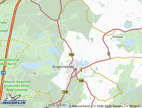 MICHELIN Kerkow map - ViaMichelin