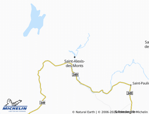 MICHELIN Saint-Alexis-des-Monts map - ViaMichelin