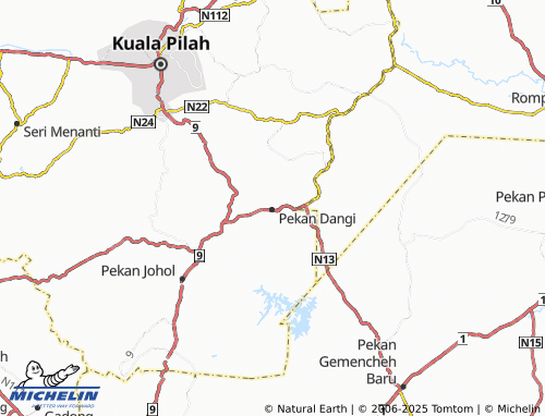 Carte MICHELIN Taman Dangi - ViaMichelin