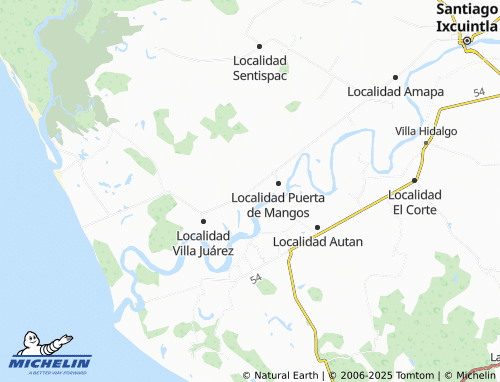 MICHELIN Localidad Cañada del Tabaco map - ViaMichelin