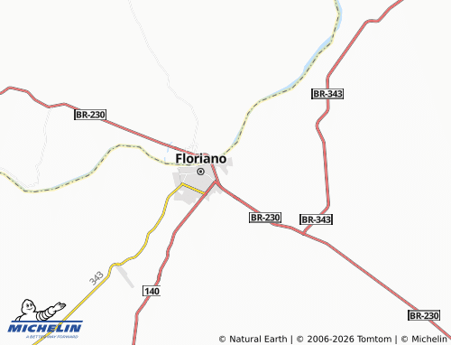 MICHELIN Vila Leão map - ViaMichelin