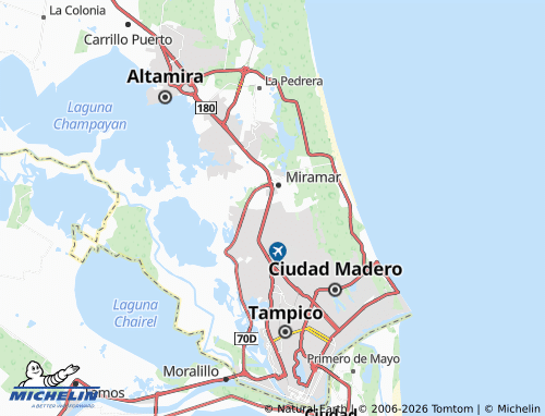 Mappa MICHELIN San Ángel - ViaMichelin