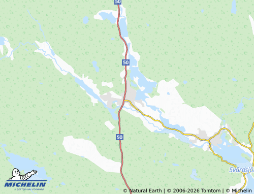 Mapa MICHELIN Enviken - ViaMichelin