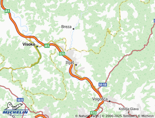 MICHELIN Mrakovo map - ViaMichelin