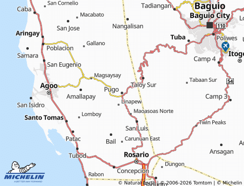 MICHELIN Pugo map - ViaMichelin