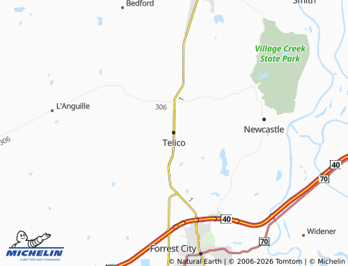 Mappa MICHELIN Telico - ViaMichelin