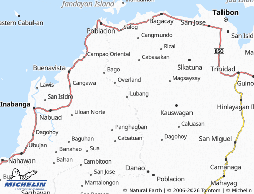 Mappa MICHELIN Lubang - ViaMichelin