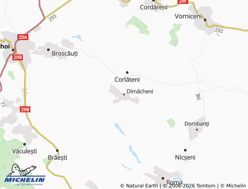 Mapa MICHELIN Dimăcheni - ViaMichelin