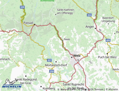 MICHELIN Affental map - ViaMichelin