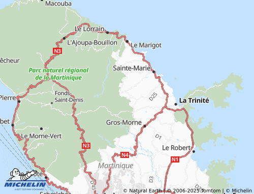 Carte MICHELIN Saint-Aroman - ViaMichelin