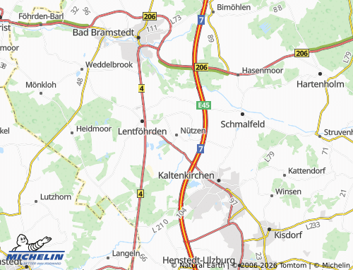 Mappa MICHELIN Nützen - ViaMichelin