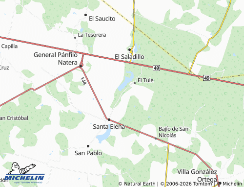MICHELIN-Landkarte San Rafael - ViaMichelin