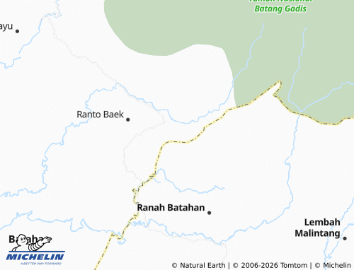 MICHELIN Simaninggir map - ViaMichelin
