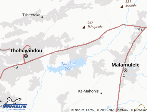 Mappa MICHELIN Budeli - ViaMichelin