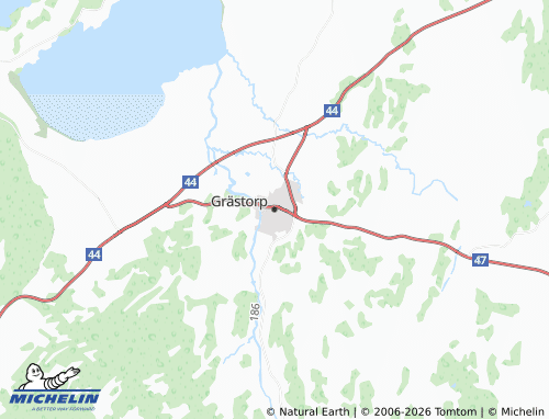 MICHELIN Grästorp map - ViaMichelin