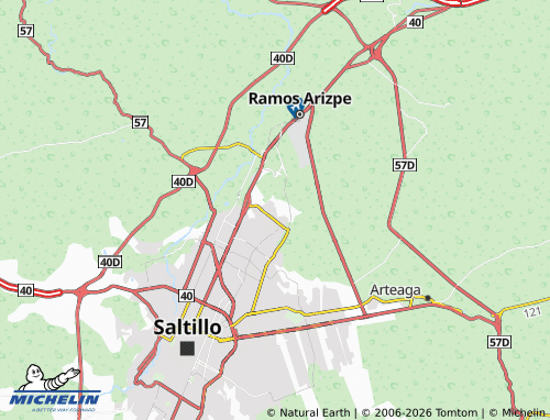 Mappa MICHELIN Los Bosques - ViaMichelin