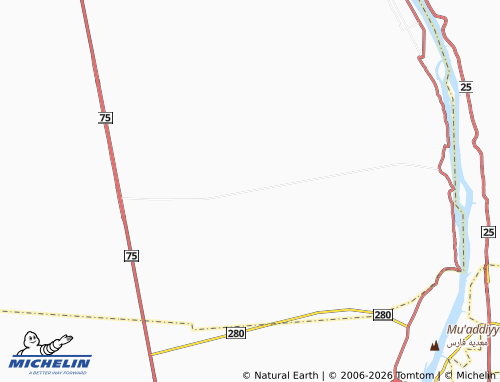 Kaart MICHELIN Qura Wadi al-Sa'aydah - ViaMichelin