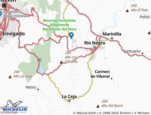 Mappa MICHELIN Tres Puertas - ViaMichelin