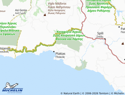 Mappa MICHELIN Mariou - ViaMichelin