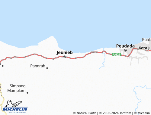 Mapa MICHELIN Krueng Baro - ViaMichelin