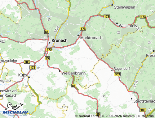 MICHELIN Fischbach map - ViaMichelin