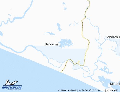 Mappa MICHELIN Benduma - ViaMichelin