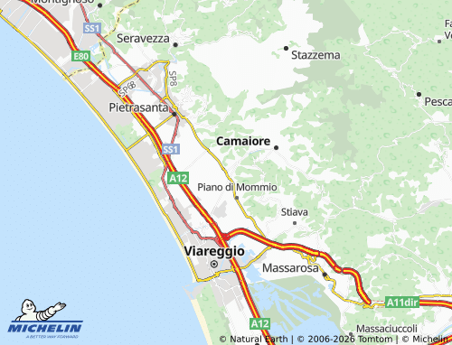 Kaart MICHELIN Capanne - ViaMichelin