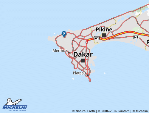 Mapa MICHELIN S.I.C.A.P. Karak - ViaMichelin