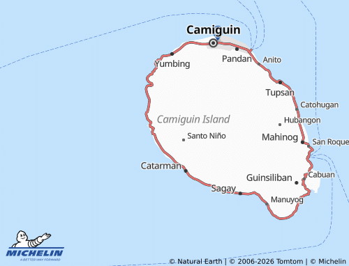 MICHELIN Mainit map - ViaMichelin