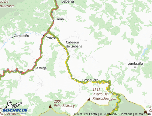 MICHELIN Perrozo map - ViaMichelin