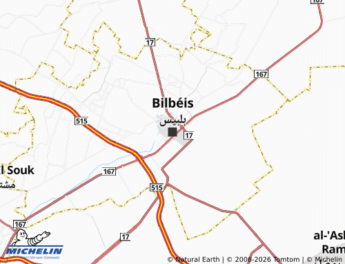 Mappa MICHELIN Bilbeis - ViaMichelin