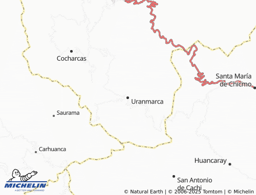 MICHELIN-Landkarte Uranmarca - ViaMichelin