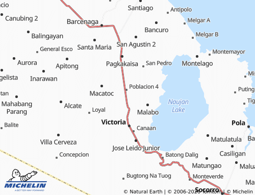 Mappa MICHELIN Poblacion II - ViaMichelin