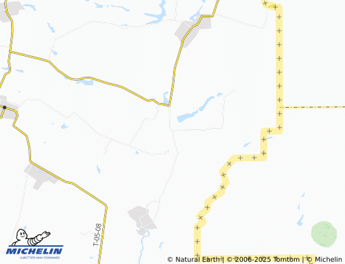 MICHELIN Mykhailivka map - ViaMichelin