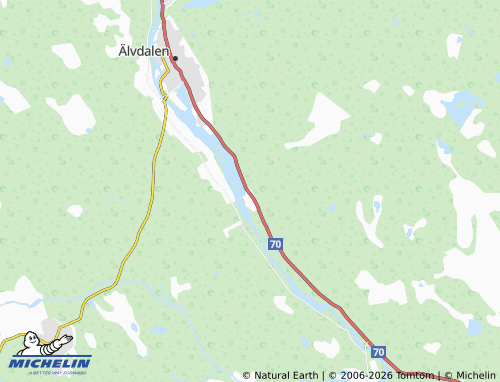 MICHELIN-Landkarte Gåsvarv - ViaMichelin