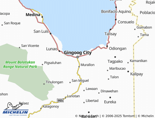MICHELIN Barangay 23 map - ViaMichelin
