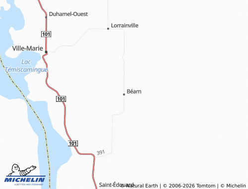 Mappa MICHELIN Béarn - ViaMichelin