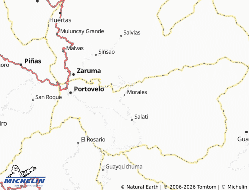 MICHELIN Morales map - ViaMichelin