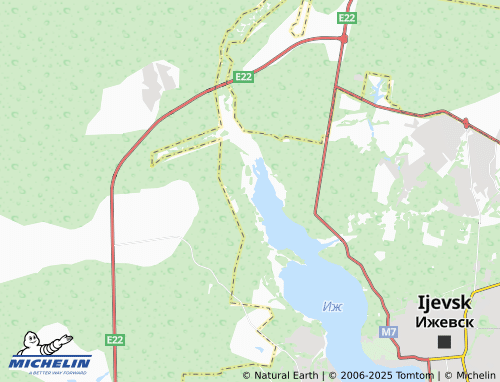 MICHELIN Volozhka map - ViaMichelin