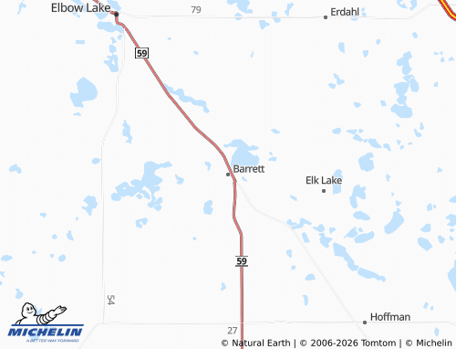 Mapa MICHELIN Barrett - ViaMichelin