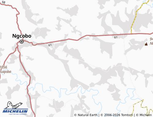 Kaart MICHELIN Ntwashini B - ViaMichelin