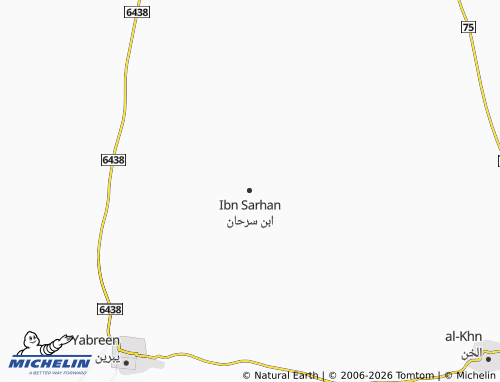 MICHELIN-Landkarte Ibn Sarhan - ViaMichelin