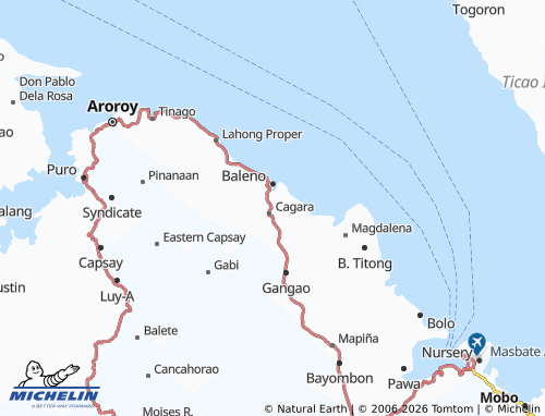 MICHELIN Lipata map - ViaMichelin