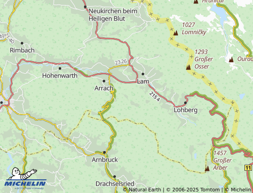 MICHELIN Trailling map - ViaMichelin