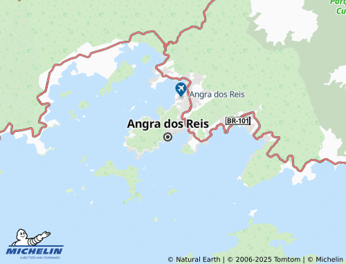 MICHELIN Morro da Fortaleza map - ViaMichelin