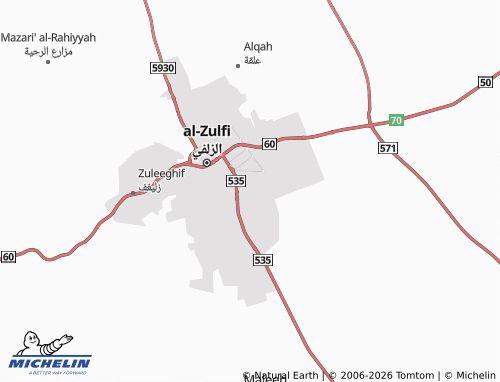 Carte MICHELIN al-Malik Salman - ViaMichelin