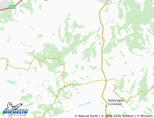 MICHELIN-Landkarte Valava - ViaMichelin