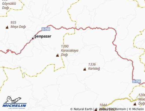 Mappa MICHELIN Tasköy - ViaMichelin